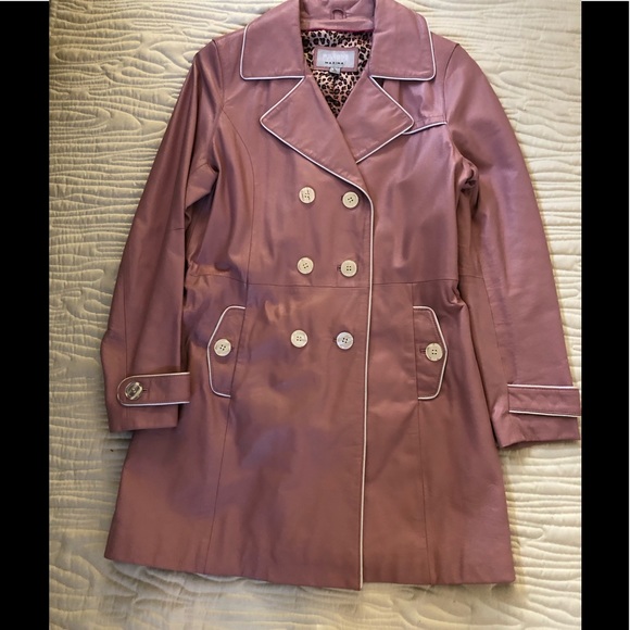 WILSON LEATHER MAXIMA   Lady PINK SMALL WHITE TRIM - Picture 2 of 5